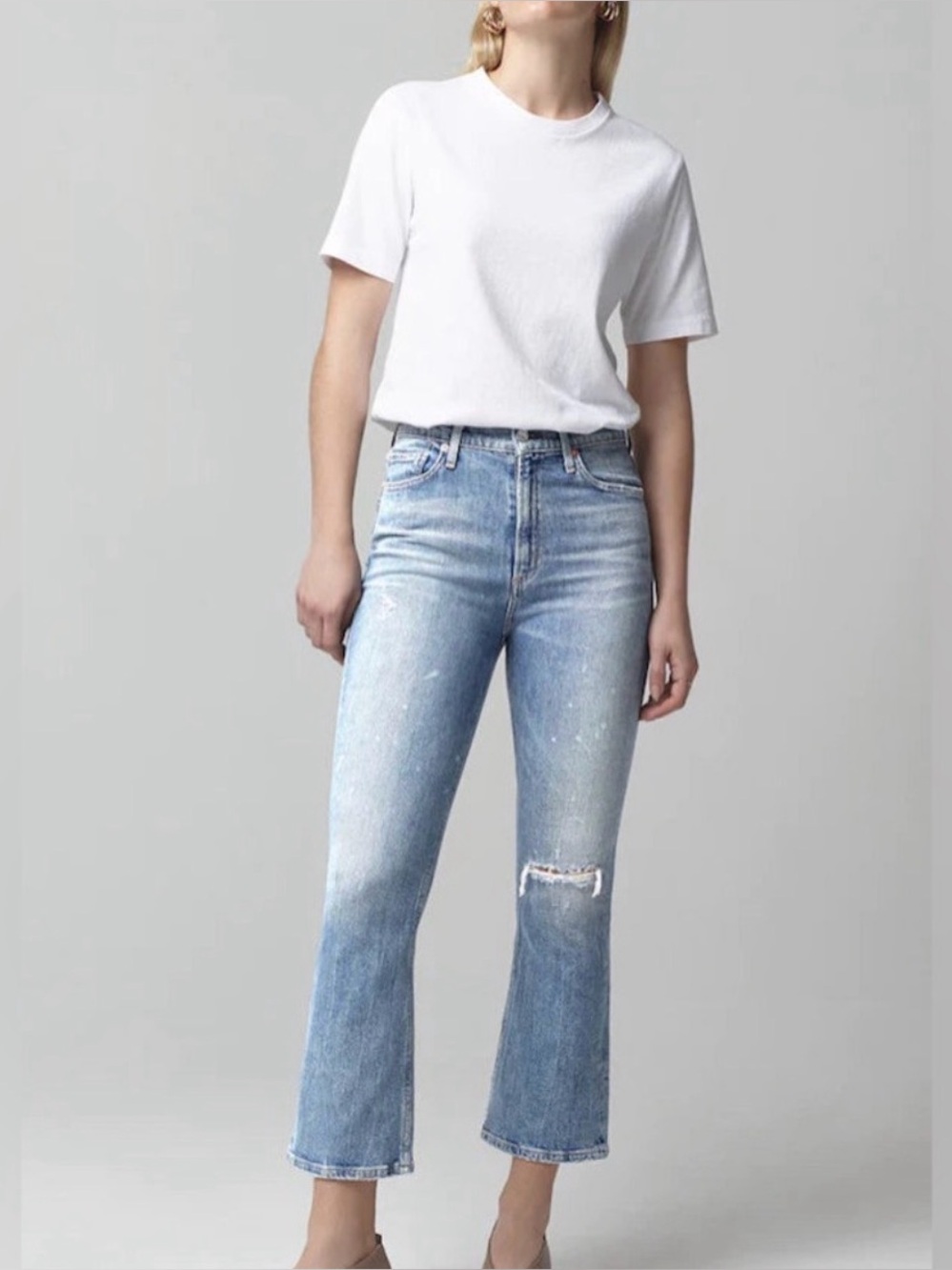 Citizens of Humanity Demy Cropped Flare Jeans size 30